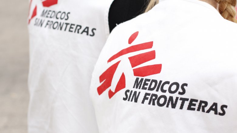 MSF logos on the back of jackets